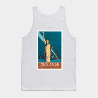 New York poster by Adolph Treidler (1927) Tank Top